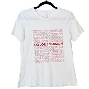Bella Canvas Taylor Swift Taylor’s Version Short Sleeve Graphic Tee. Small.